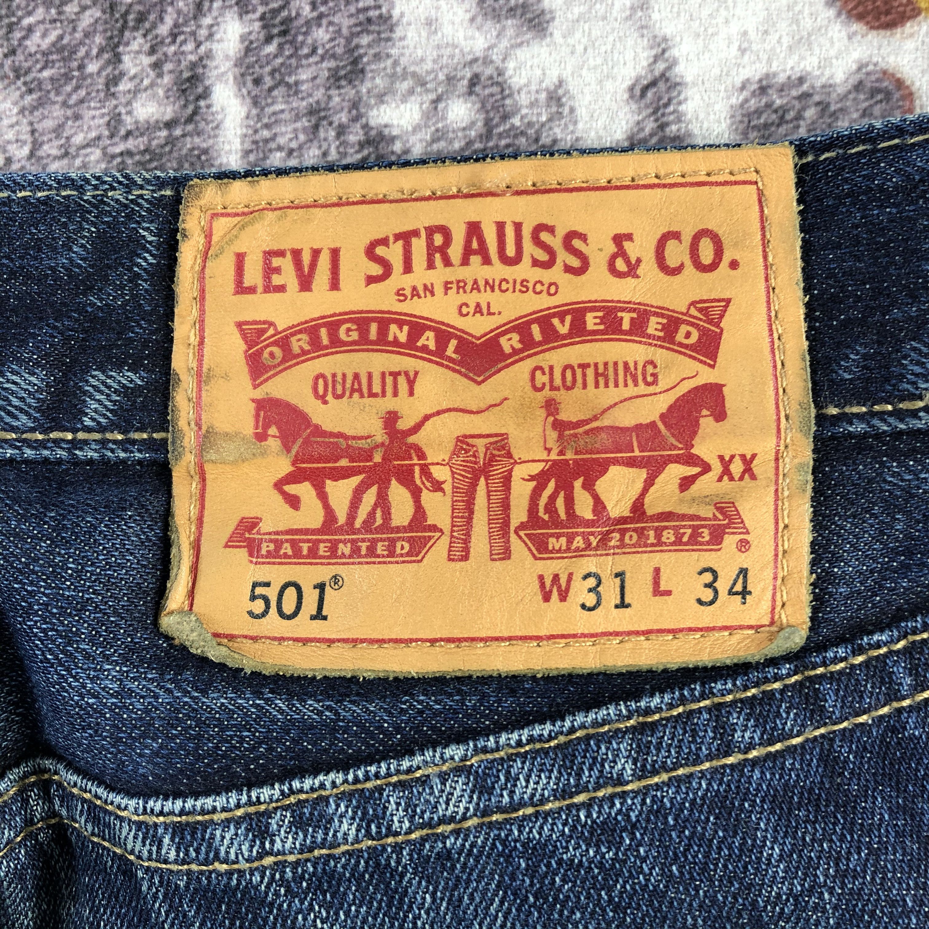 Levi's × Vintage Vintage Blue Wash Levis 501 Jeans-JM2737 Size US 32 / EU 48 - 8 Thumbnail