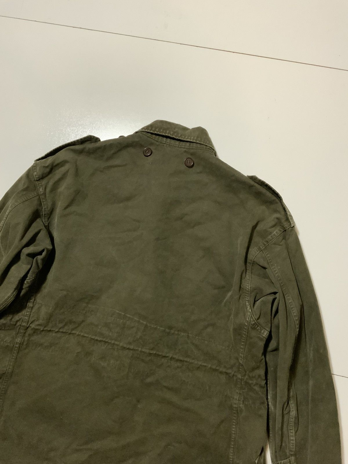 Vintage Vintage 50s 60s Dutch Military Army Field M60 Coat Jacket Size US M / EU 48-50 / 2 - 4 Thumbnail