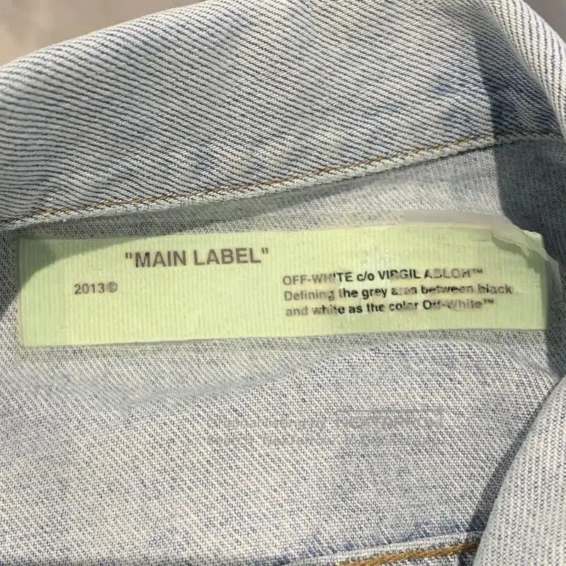 Off-White Off-White Long Sleeve Blue Denim Jacket . Size US XXS / EU 40 - 3 Thumbnail