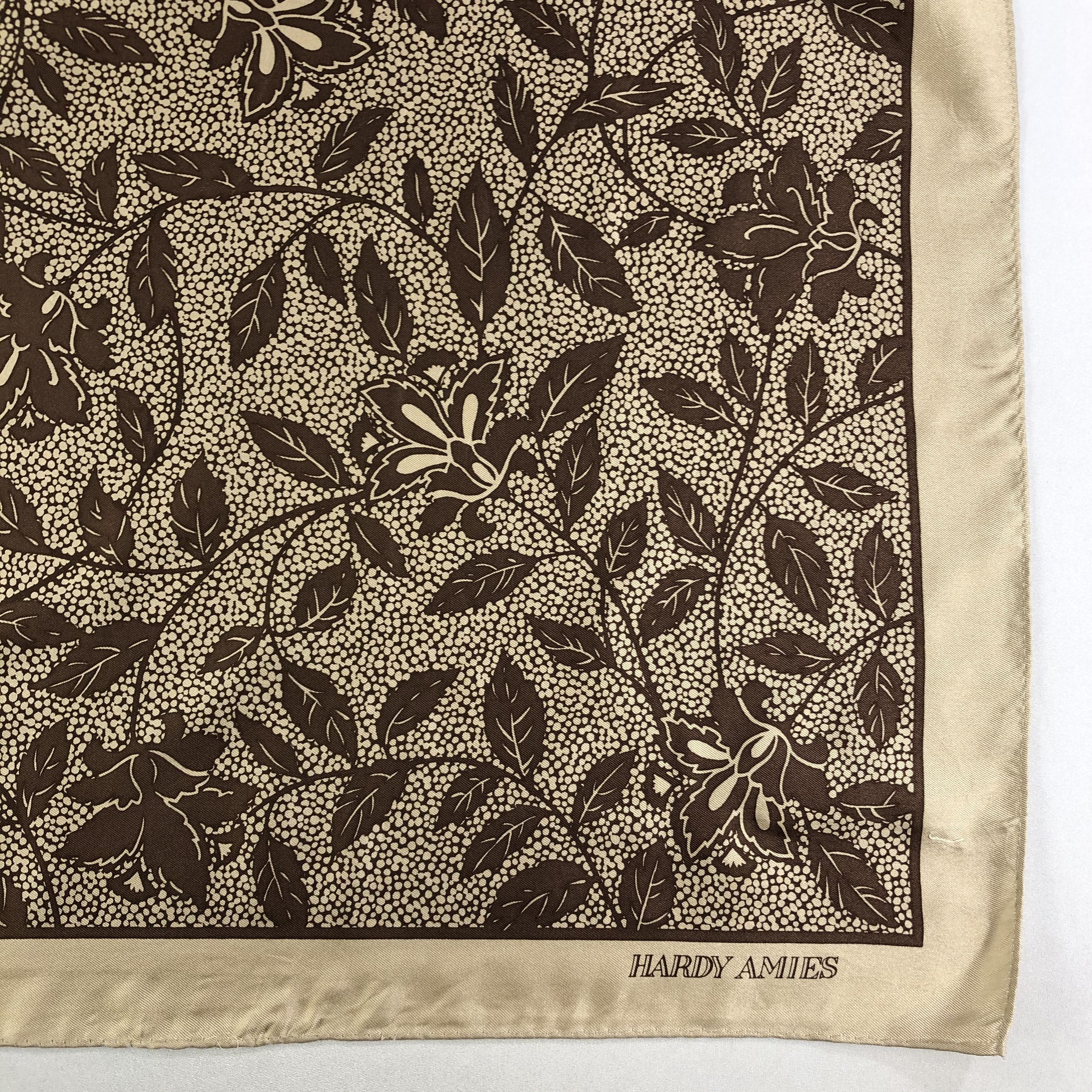 Hardy Amies × Vintage Vintage Hardy Amies Silk Scarf Size ONE SIZE - 4 Thumbnail