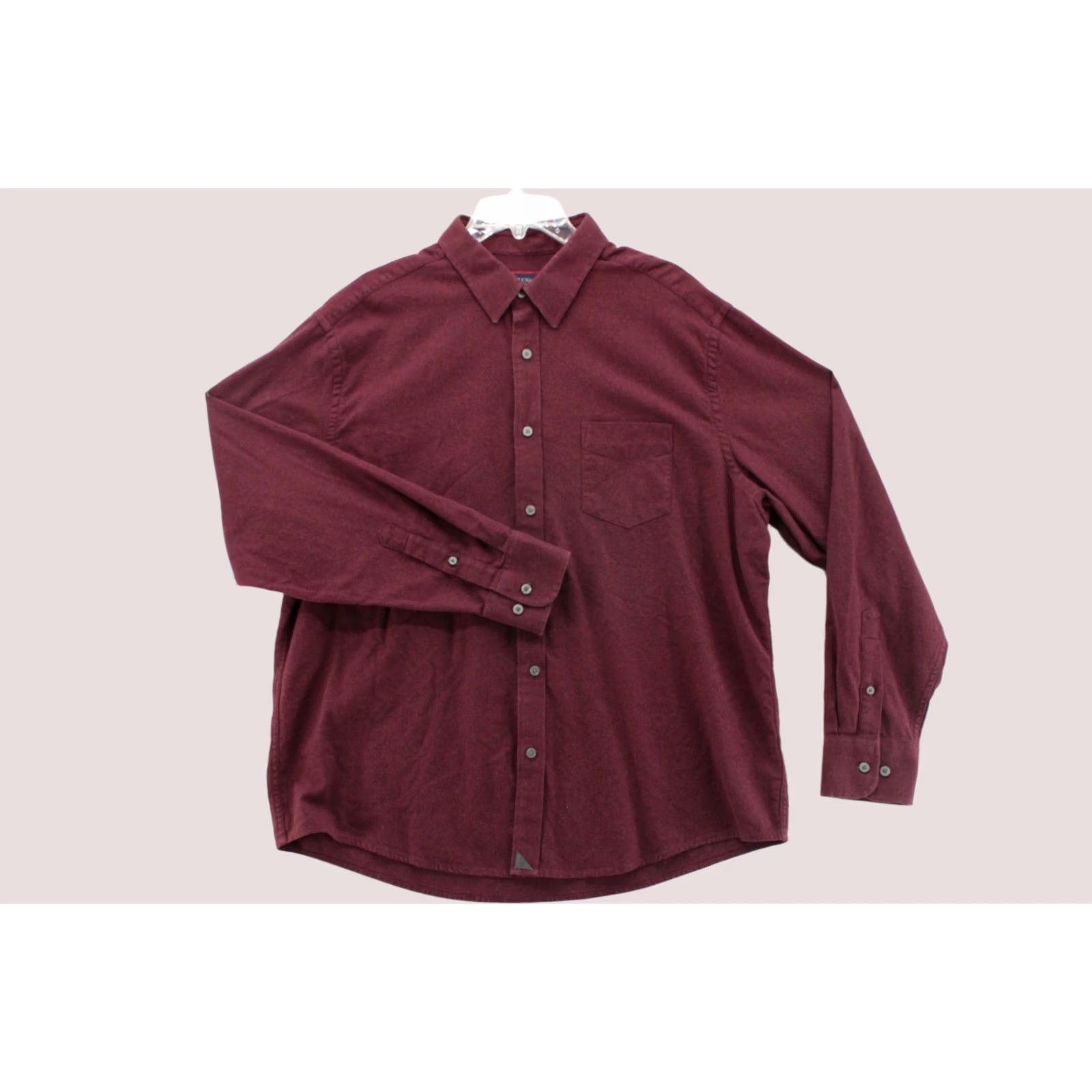 UNTUCKit UNTUCKit Sherwood Shirt Mens XL Red Button-Up Flannel Long Sleeve Outdoors Size US XL / EU 56 / 4 - 1 Thumbnail