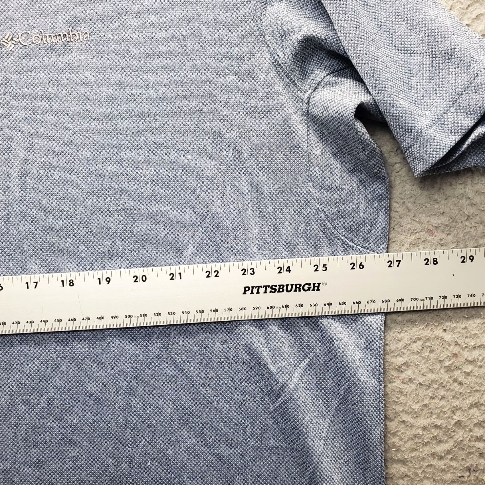 Vintage Columbia Polo Shirt Mens 2X Blue Omni-Shade Sun Protection Short Sleeve Collared Shirt Size US XXL / EU 58 / 5 - 3 Thumbnail