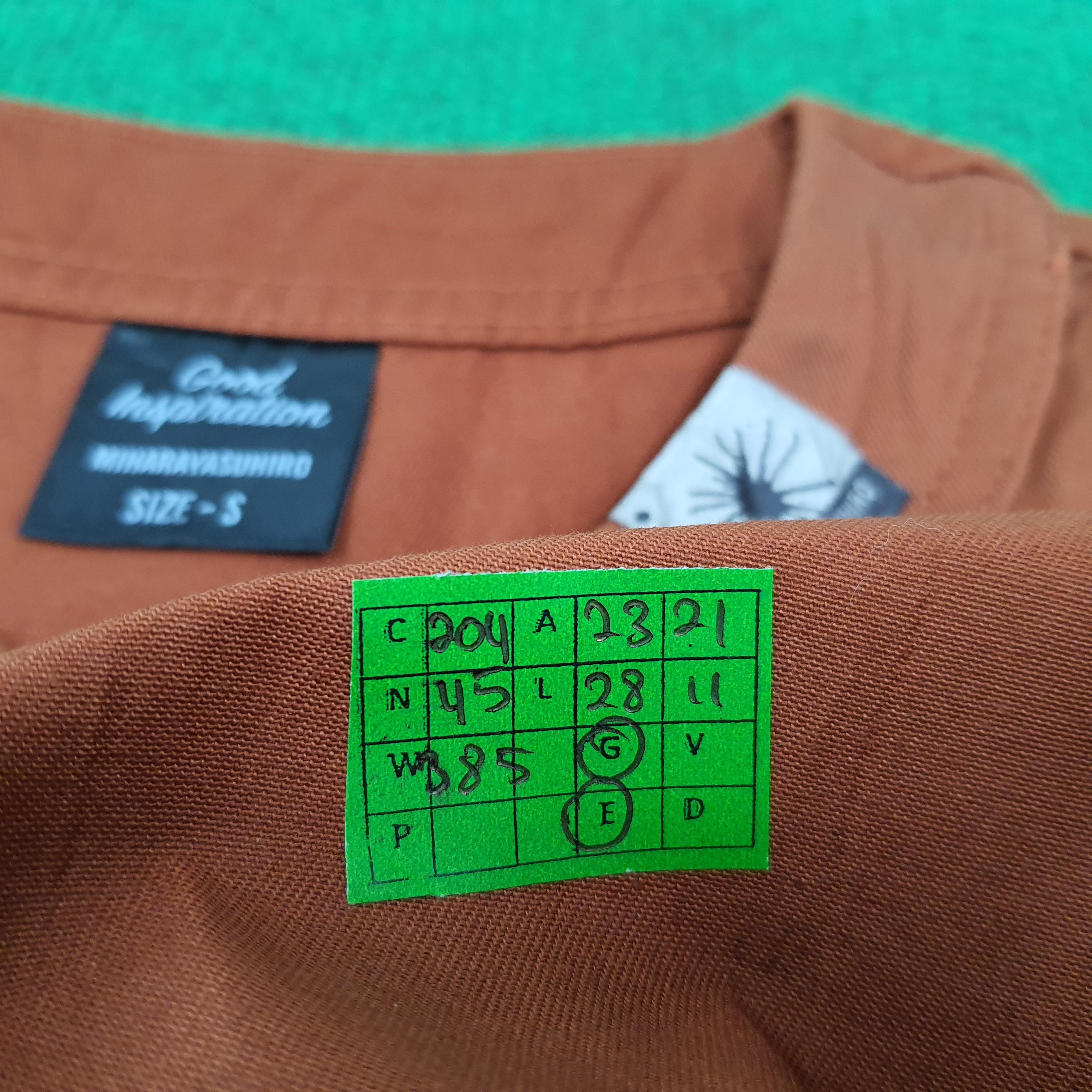 Designer × Maison MIHARA YASUHIRO × Vintage Vintage Miharayasuhiro Japan Luxury Designer Work Shirt Size US L / EU 52-54 / 3 - 9 Thumbnail