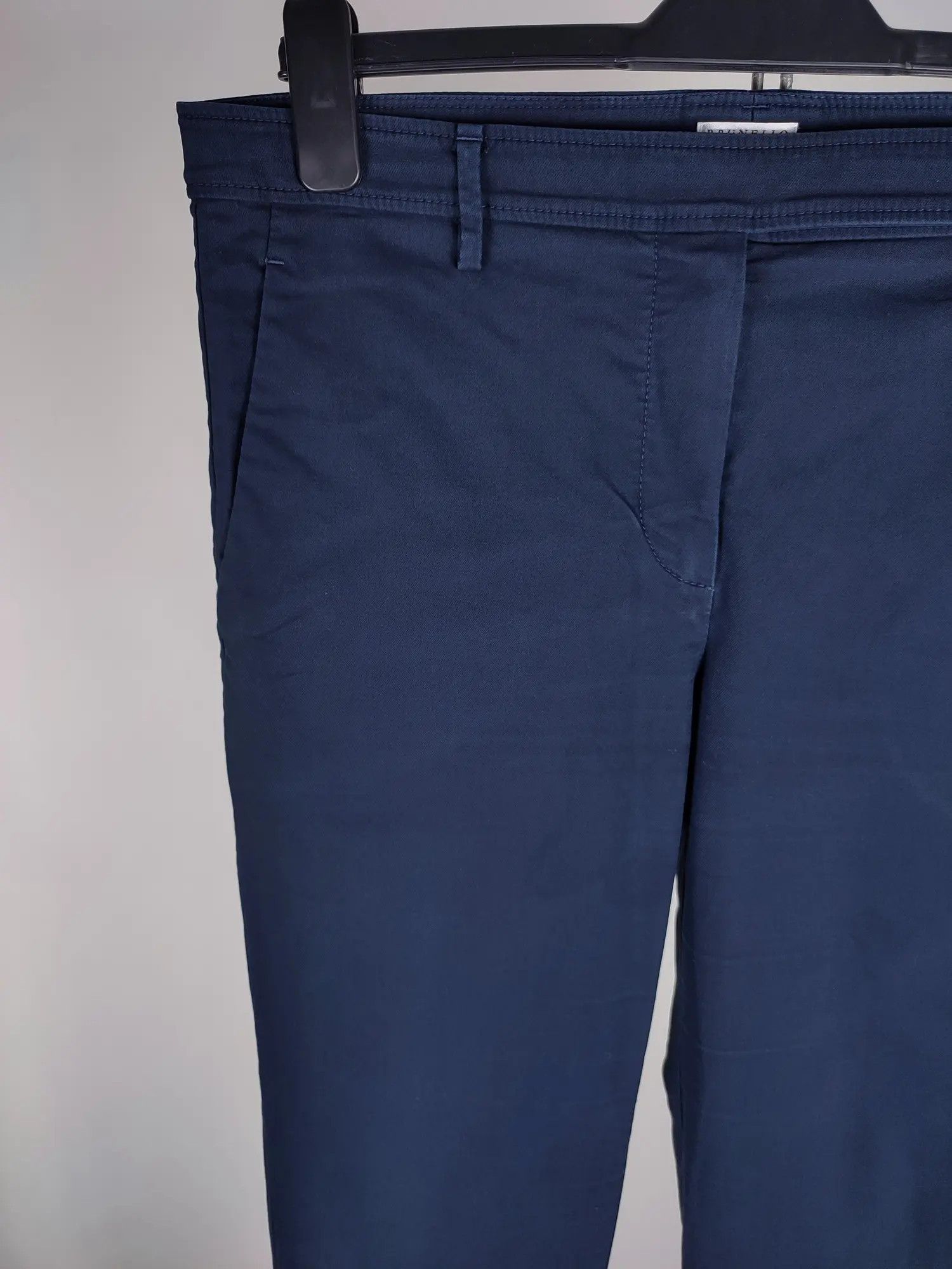 Brunello Cucinelli Brunello Cucinelli Monolithic Chain Trousers Casual Pants Size 32" / US 10 / IT 46 - 14 Thumbnail