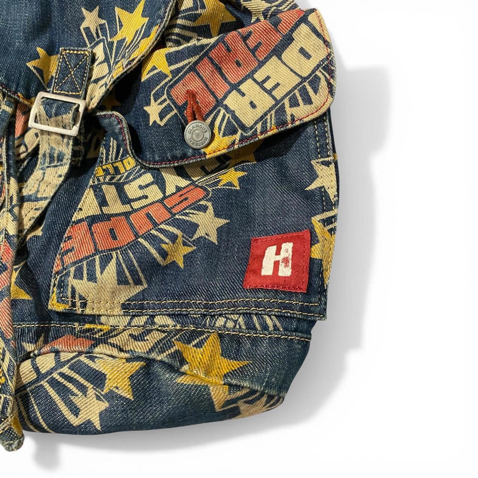 Hysteric Glamour Hysteric Glamour Denim Backpack Size ONE SIZE - 2 Thumbnail