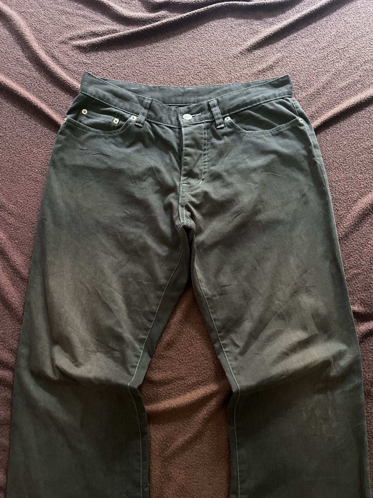 Tornado Mart Tornado mart Striped Flare Chinos Size US 31 - 5 Thumbnail