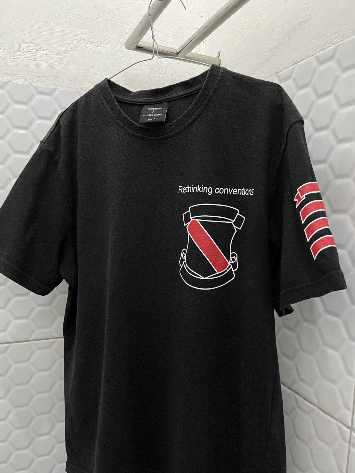 Number (N)ine Number (N)ine Rethinking Conventions Tee Size US M / EU 48-50 / 2 - 2 Thumbnail