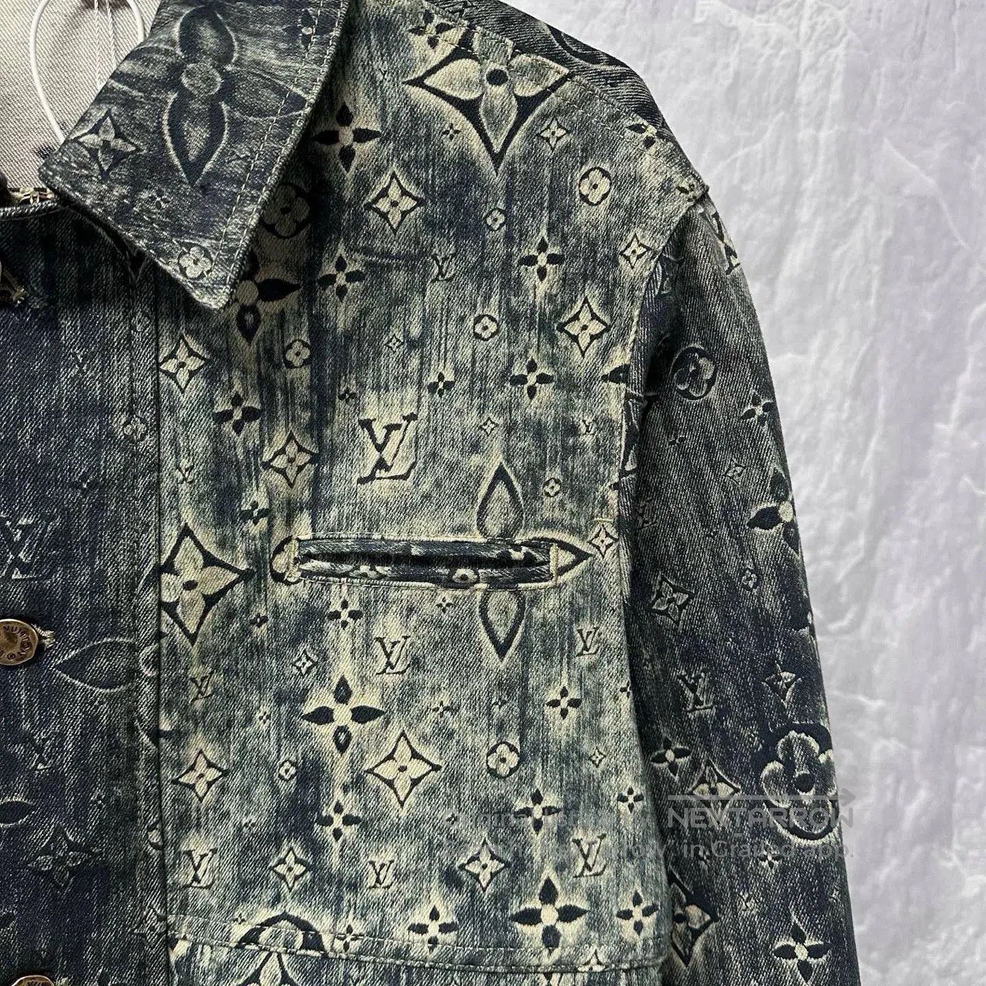 Louis Vuitton louis vuitton dyed denim jacket size 48. Size US M / EU 48-50 / 2 - 3 Thumbnail