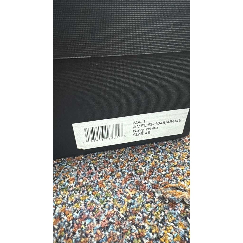 Amiri o1rshd1 Q:2 / MA-1 Low-Top Sneakers in Navy / White Size US 13 / EU 46 - 24 Thumbnail