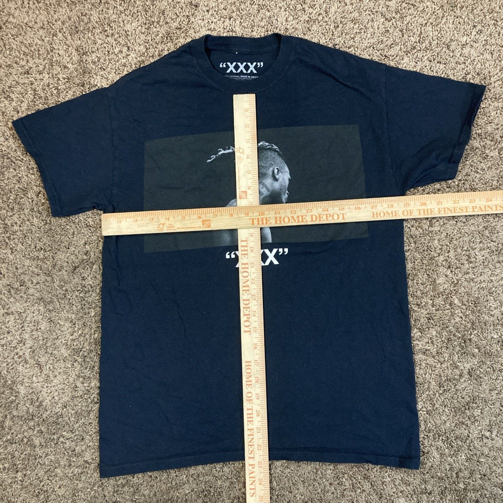 Other XXXTENTACION RIP Black Grunge Hip Hop T-Shirt Size M Size US M / EU 48-50 / 2 - 3 Thumbnail