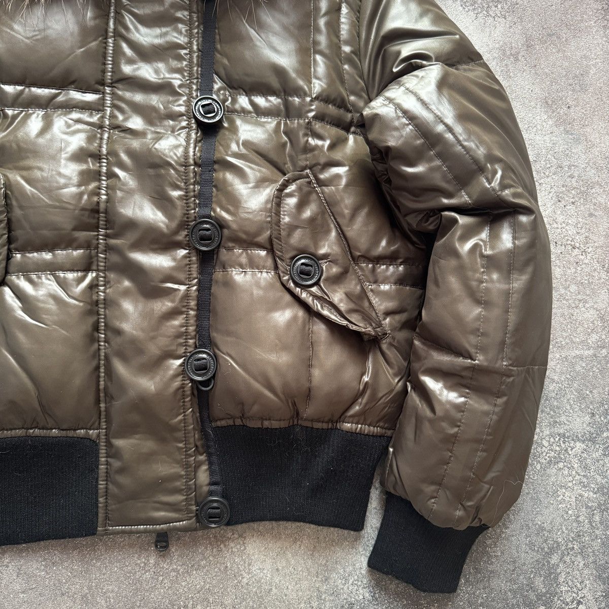 Hysteric Glamour Y2K Vintage Alaska Style Faux Fur Hooded Puffer Down Jacket Size M / US 6-8 / IT 42-44 - 11 Thumbnail