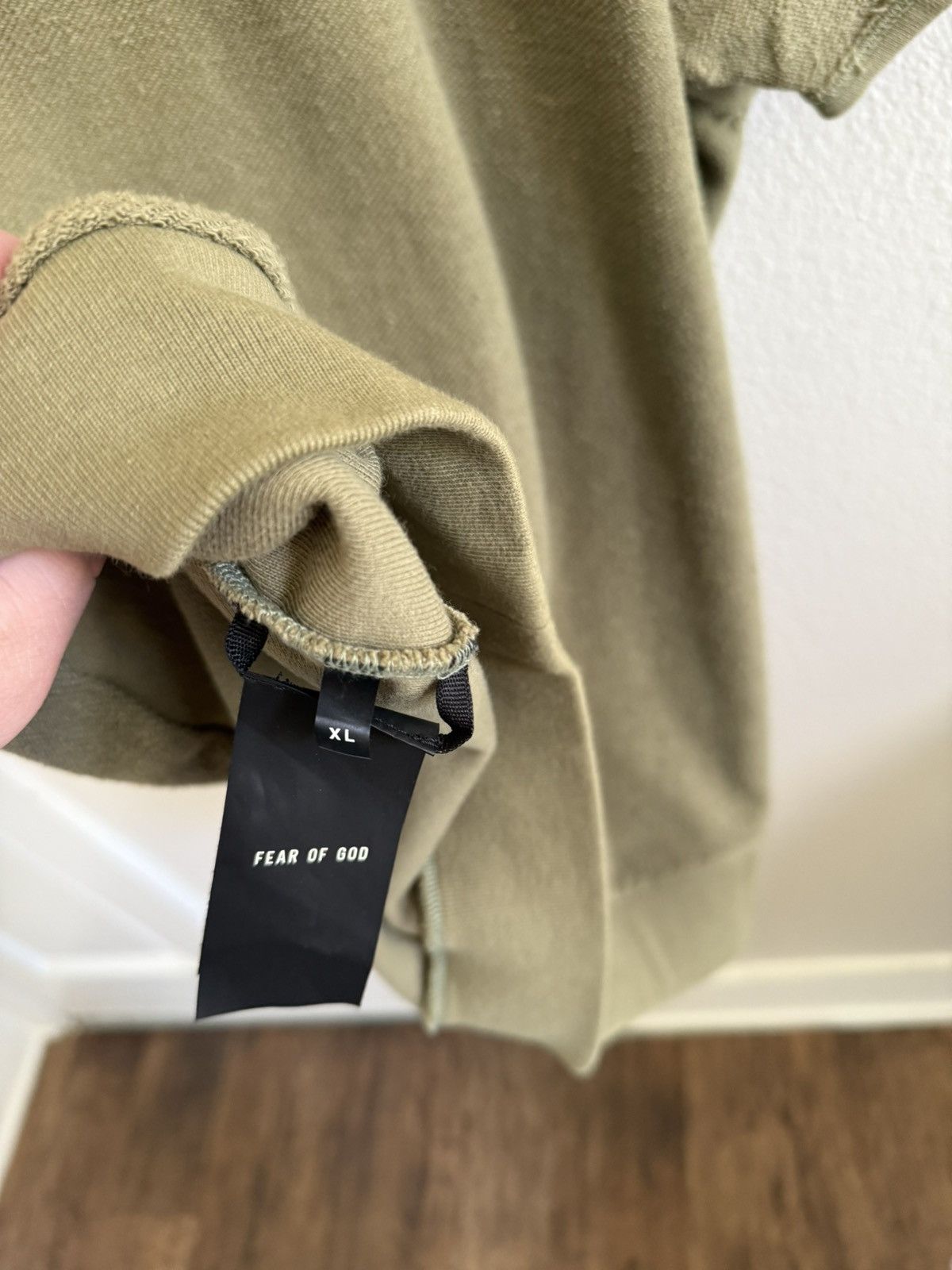Fear of God Fear Of God inside out green t shirt Size US XL / EU 56 / 4 - 4 Thumbnail