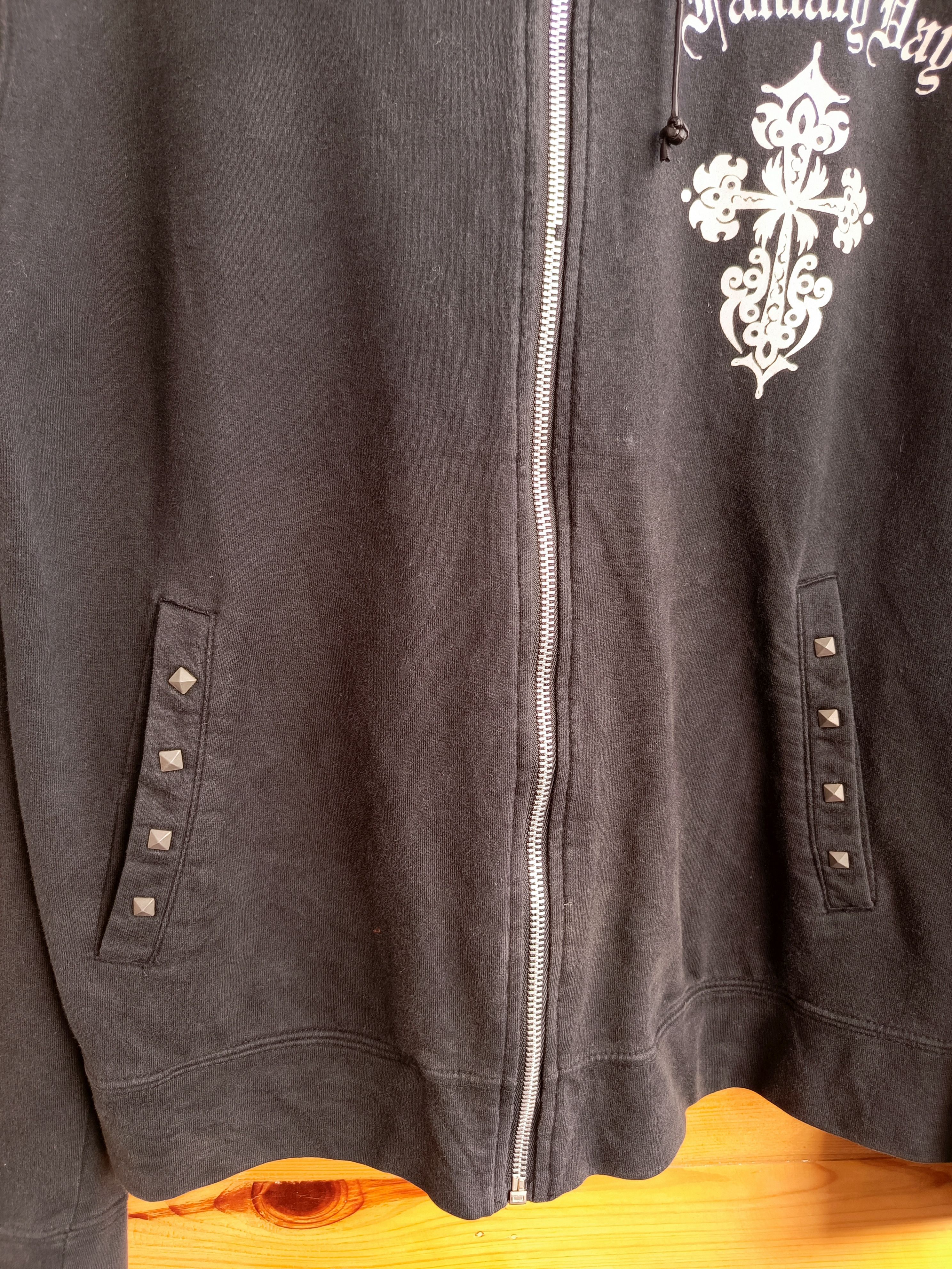 14th Addiction 🇯🇵Japanese Gothic Poem Cross STUDS SPIKE PUNK Hoodie Size US L / EU 52-54 / 3 - 5 Thumbnail