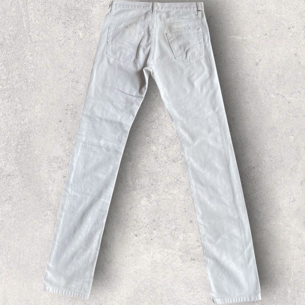 Dior SS05 White Whiskered Denim Size US 28 / EU 44 - 5 Thumbnail