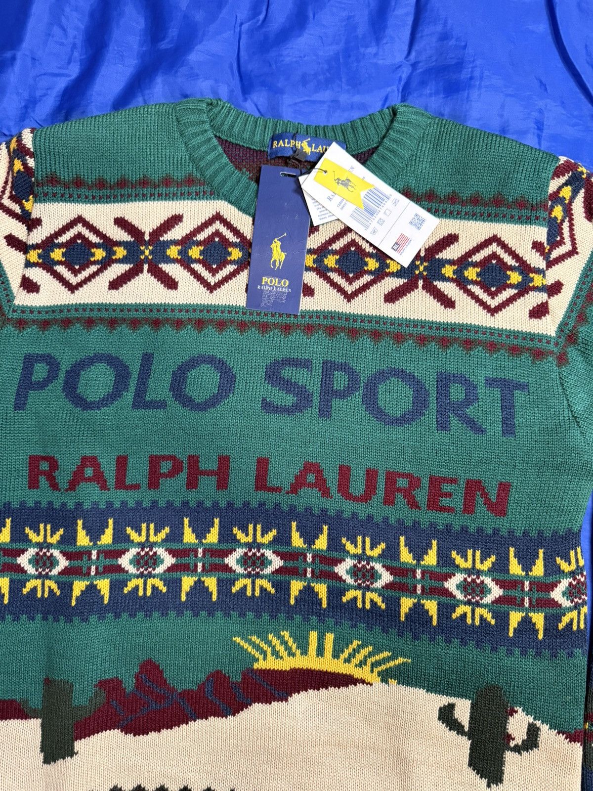 Polo Ralph Lauren Polo sport ralph lauren knit sweater size M Size US M / EU 48-50 / 2 - 4 Thumbnail