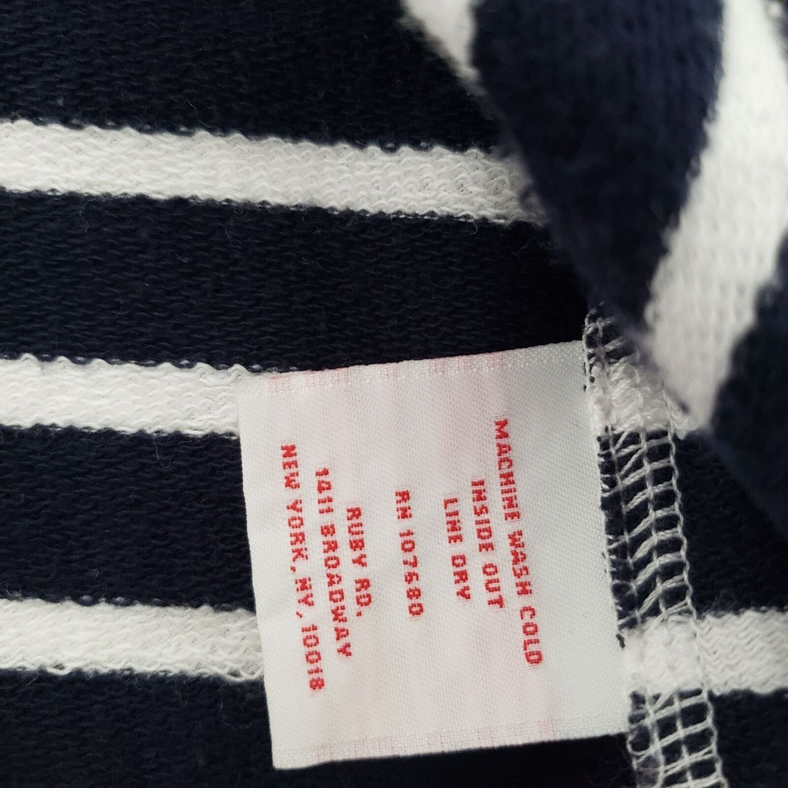 Designer Ruby Rd Beaded Open Front Cardigan Womens Size XL Stripe Size XL / US 12-14 / IT 48-50 - 6 Thumbnail