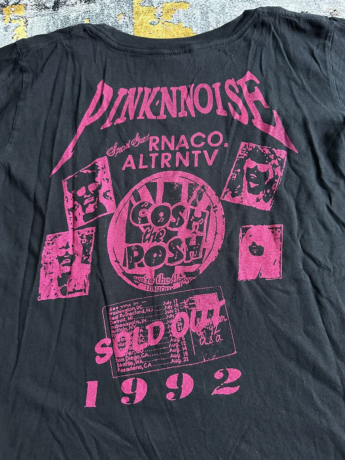 Hysteric Glamour PINKN NOISE INCORPORATION BANDCAMP TSHIRT Size US M / EU 48-50 / 2 - 4 Thumbnail