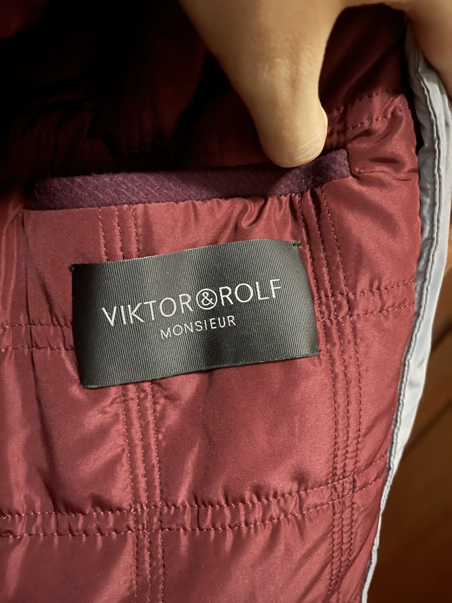 Viktor & Rolf Viktor & Rolf Wool-Blend Faux Two-Piece Short Coat 46 NWT Size US S / EU 44-46 / 1 - 6 Thumbnail