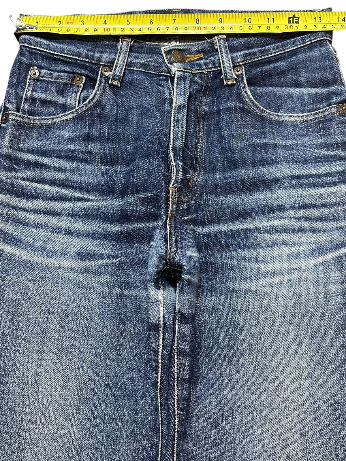 Edwin Vintage Edwin Blue Faded Wash Style Bootcut Jeans Size 27" / US 4 / IT 40 - 11 Thumbnail