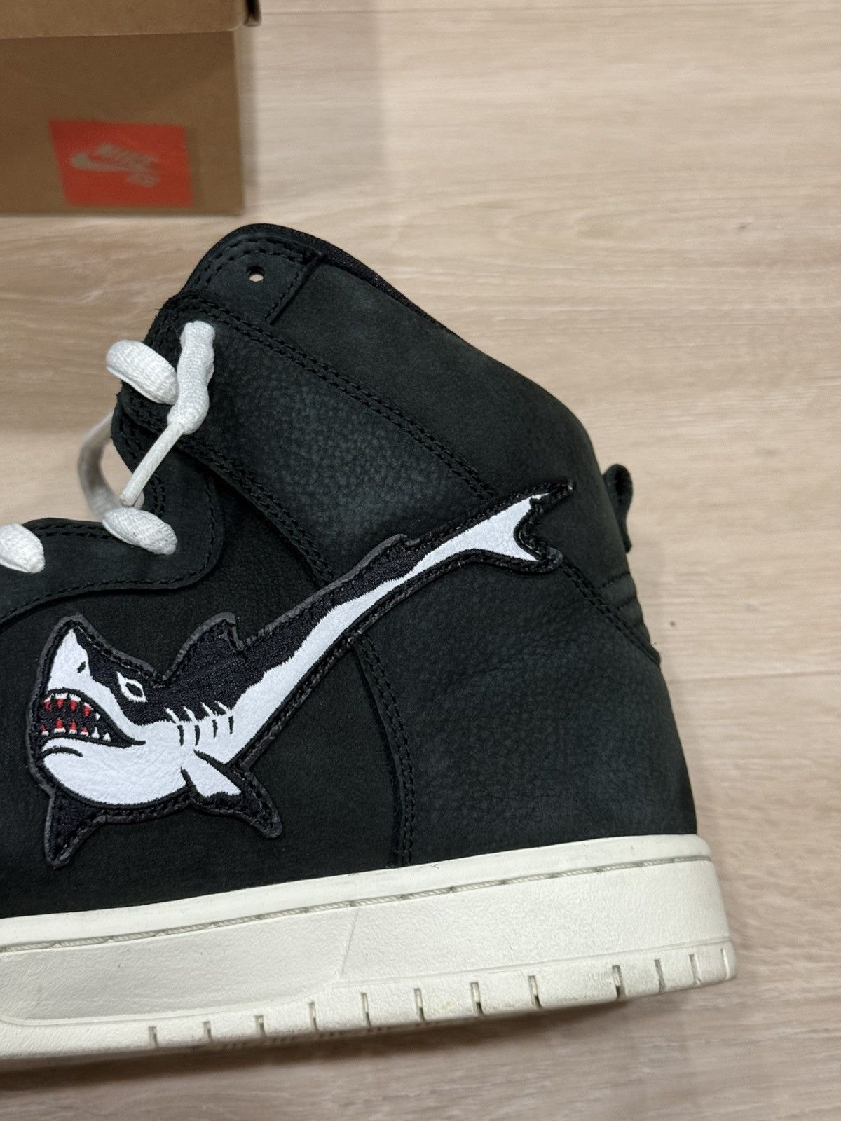 Nike Nike SB Dunk Hi ‘Oski Shark’ Sneakers Size US 12 / EU 45 - 12 Thumbnail