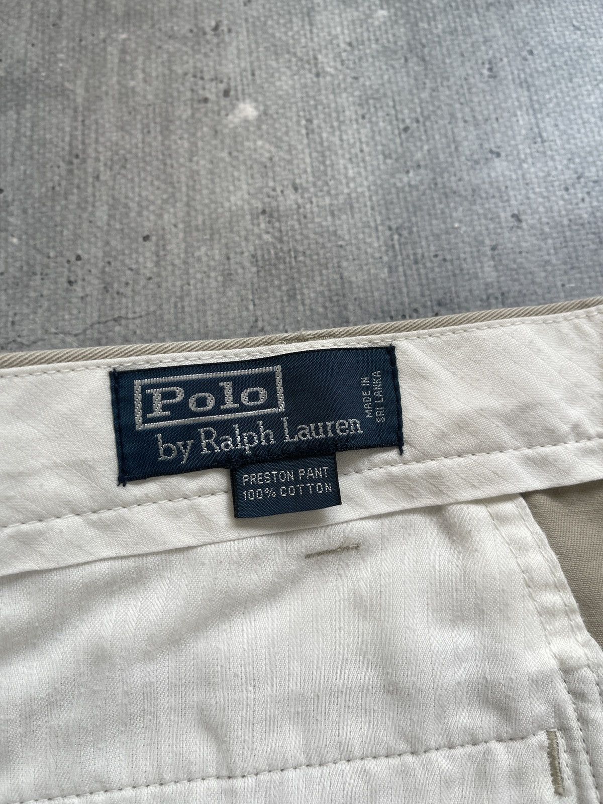 Polo Ralph Lauren × Ralph Lauren × Vintage Vintage Polo Ralph Lauren Chino Pants Size US 36 / EU 52 - 8 Thumbnail