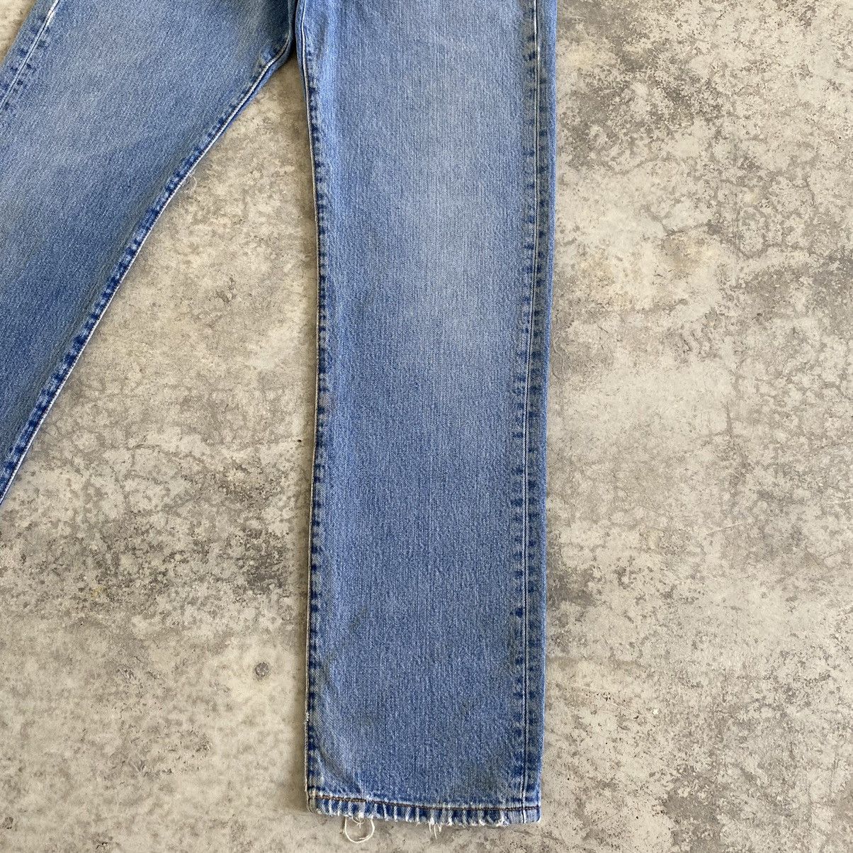 Levi's Vintage Levis 501 Stonewashed Powder Blue Denim Jeans Size US 30 / EU 46 - 6 Thumbnail