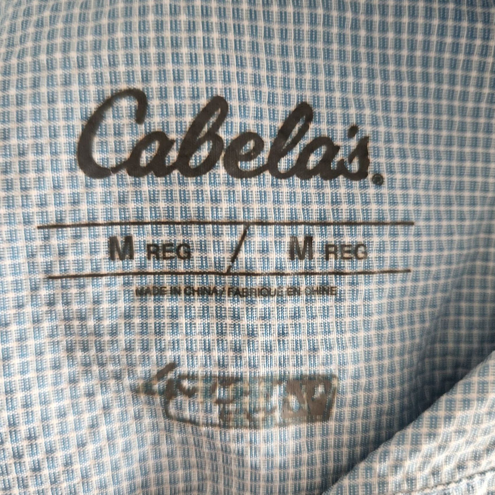 Vintage Cabelas Fishing Shirt Button Up Short Sleeve Mens Medium Blue Camp Size US M / EU 48-50 / 2 - 5 Thumbnail