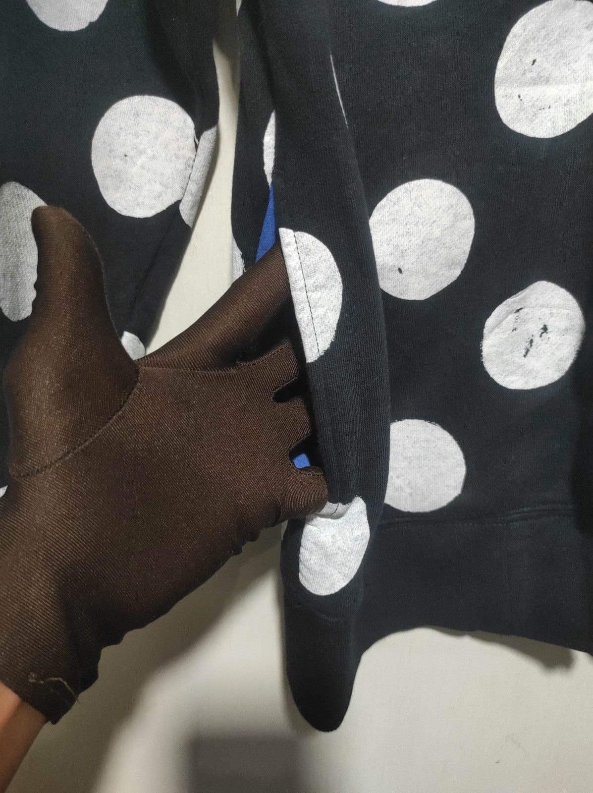 Japanese Brand Design Tshirt's Store Graniph Polkadot double zip fur hoodie Size US S / EU 44-46 / 1 - 7 Thumbnail