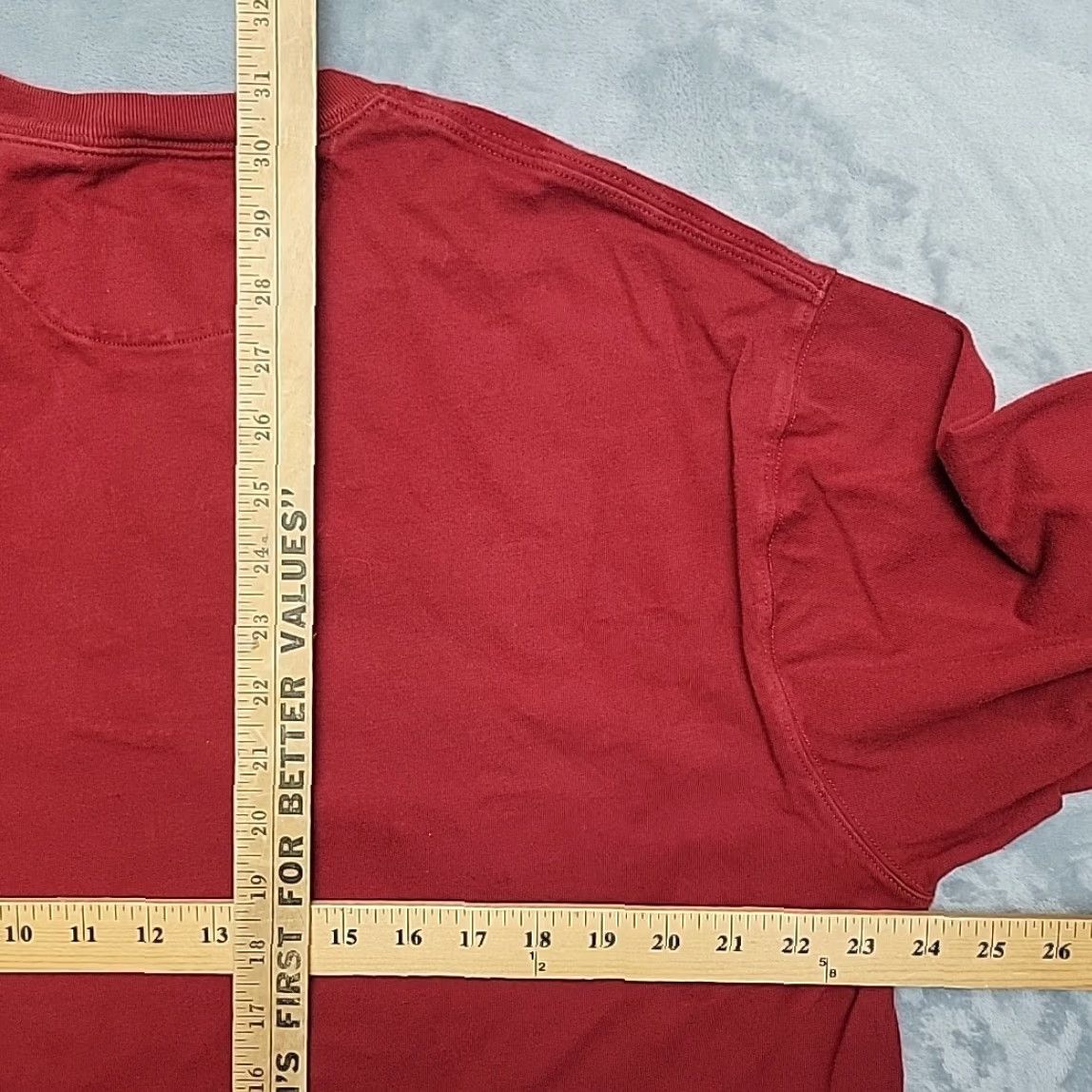 Duluth Trading Company Duluth Trading Co Shirt Mens Large Red Henley Long Sleeve Longtail Cotton Casual Size US L / EU 52-54 / 3 - 5 Thumbnail