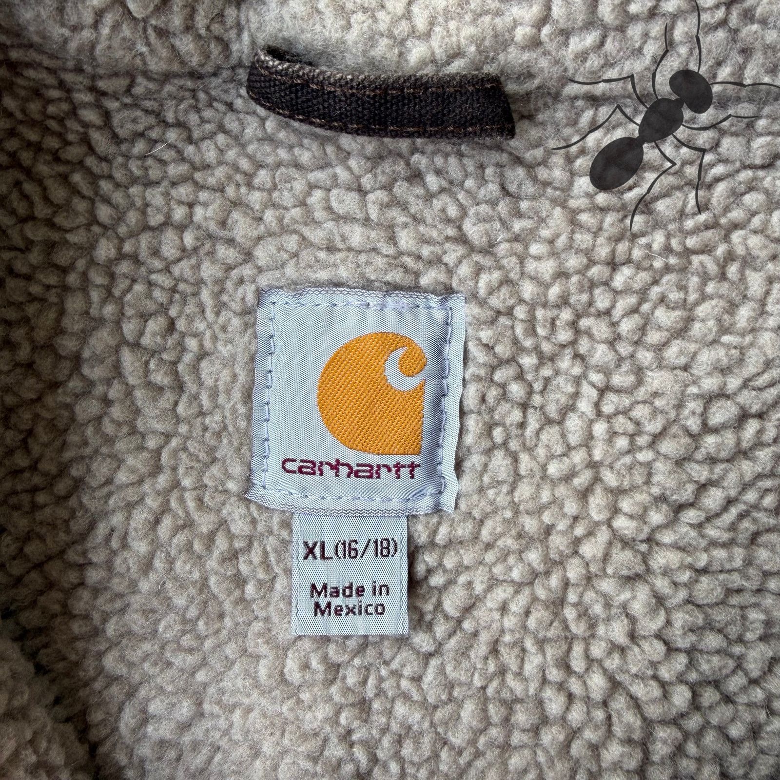 Carhartt × Vintage Carhartt WOMENS WV001 DKB brown work wear vest Size US XL / EU 56 / 4 - 5 Thumbnail