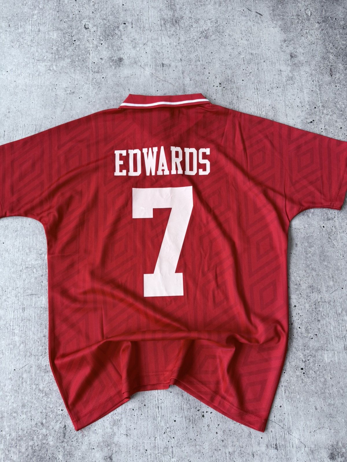 Umbro × Vintage 🩸RARE🩸Umbro Wales 1992/1994 Edwards #7 Jersey Size US M / EU 48-50 / 2 - 10 Thumbnail