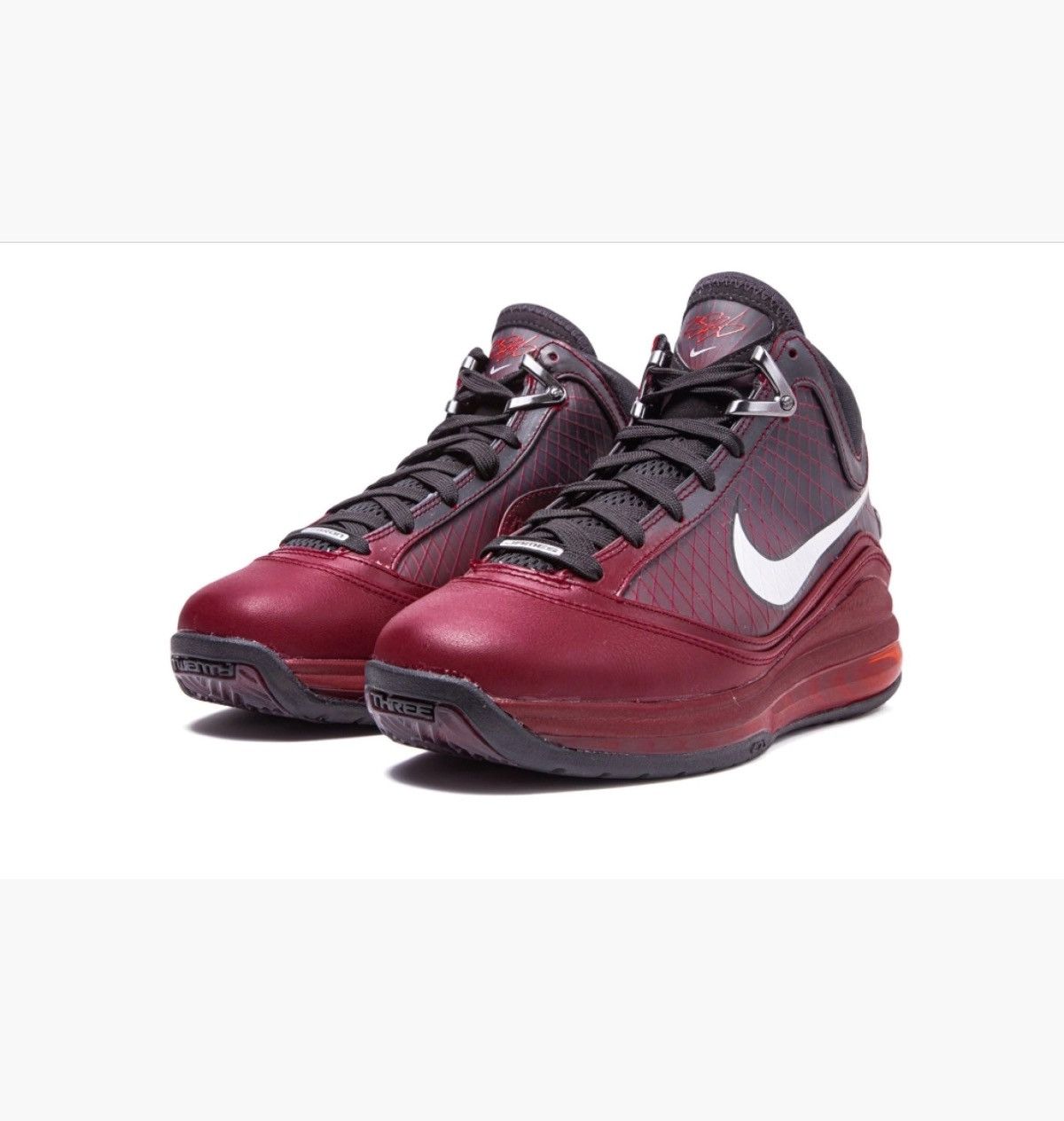 Nike Nike Lebron VII 7 QS Retro Christmas Size US 7 / EU 40 - 1 Thumbnail