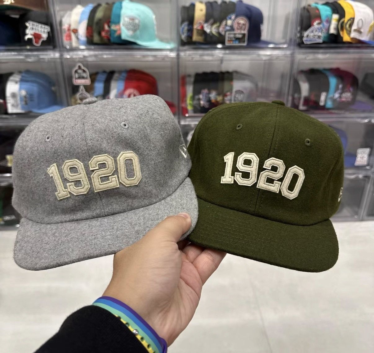 New Era New Era Classic 1920 Flat Brim Cap J32 Size ONE SIZE - 2 Thumbnail
