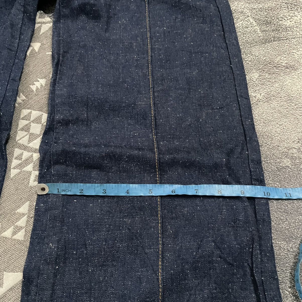If Six Was Nine 🔥SLY Blue indigo buckle back Flare jeans Size US 28 / EU 44 - 12 Thumbnail