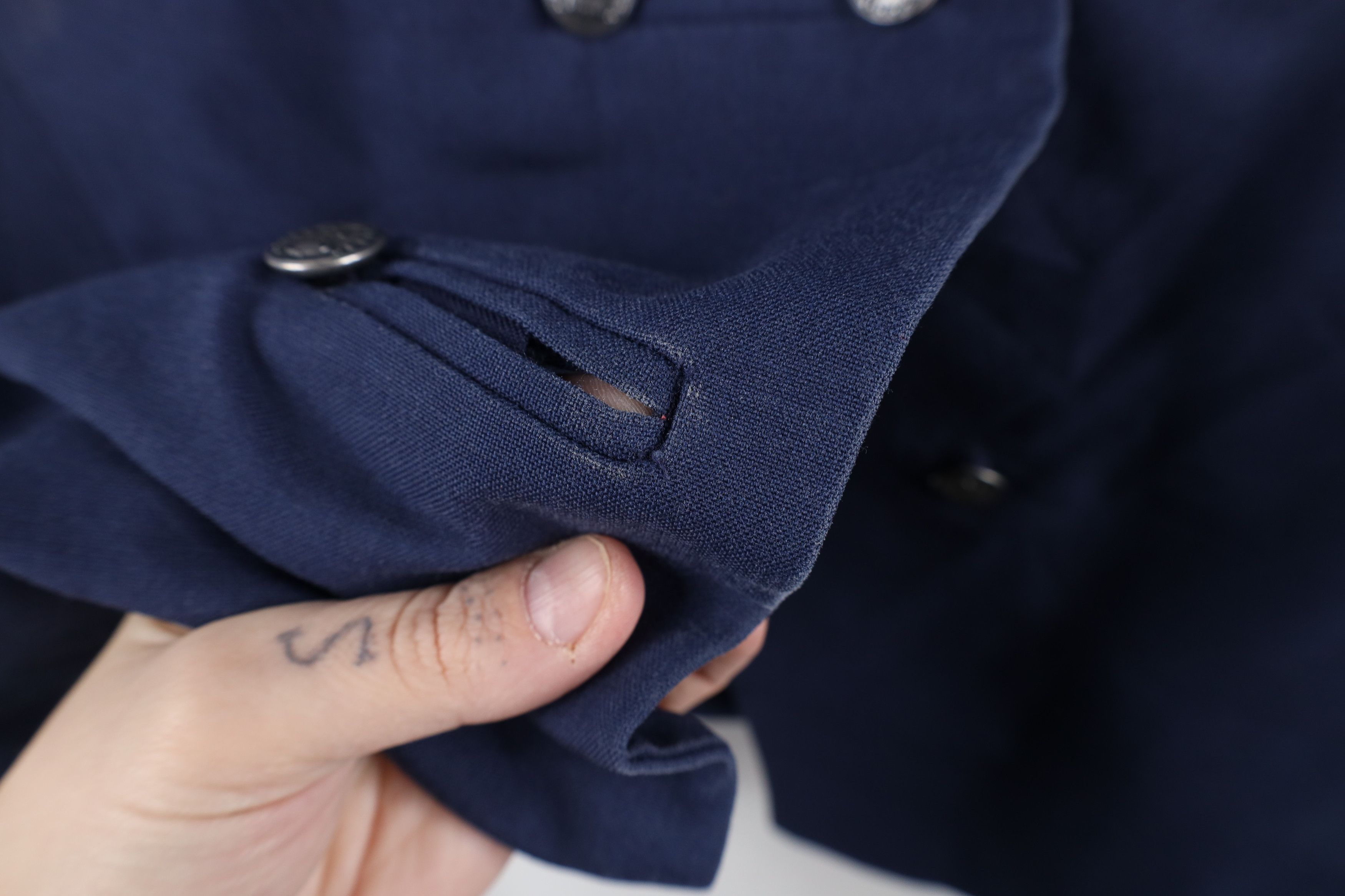 Vintage Vintage 70s Vietnam War 10oz Blue 1549 Military Jacket USA Size XL / US 12-14 / IT 48-50 - 6 Thumbnail