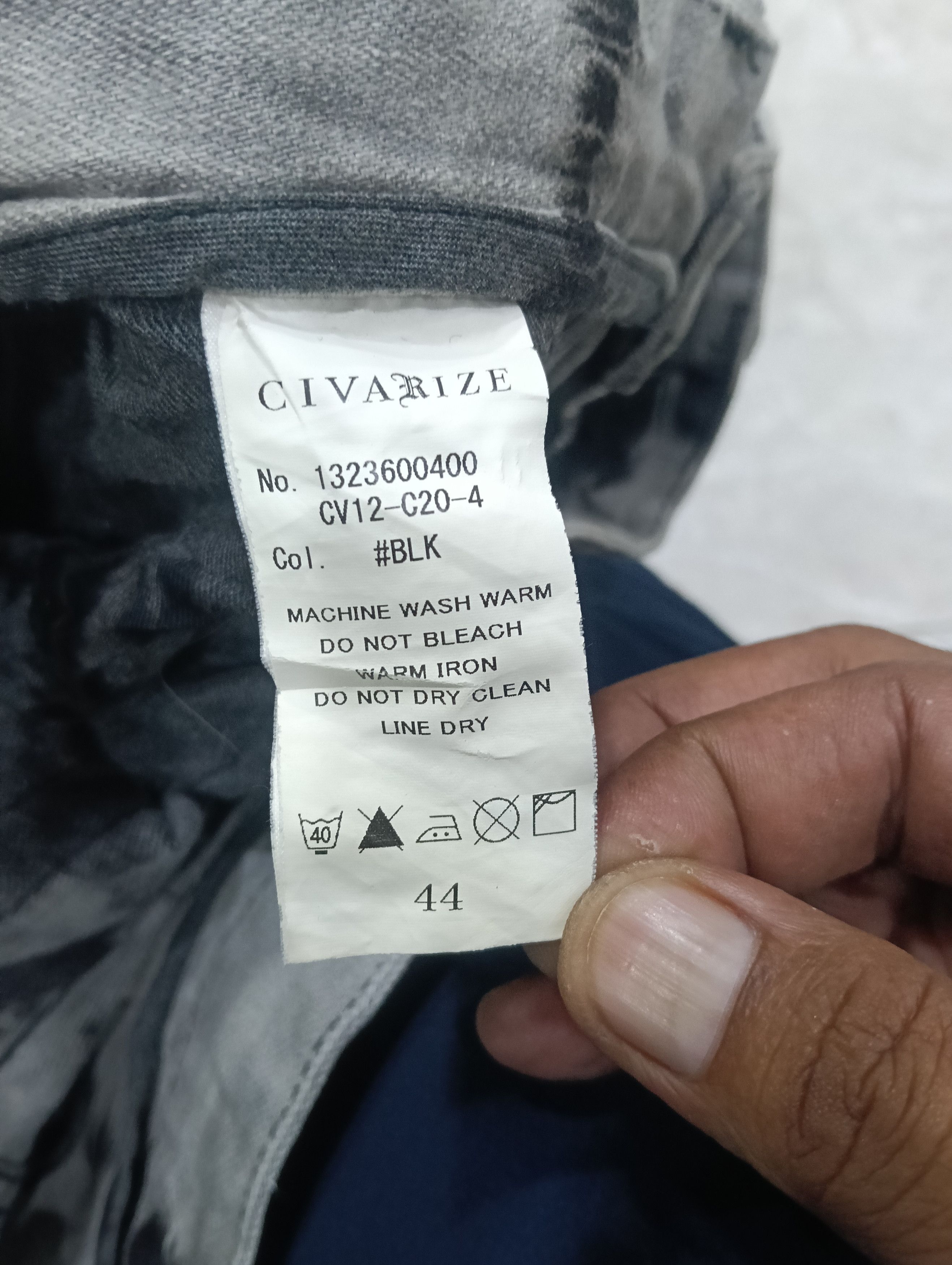 CIVARIZE 🤩Rare✨🫧Civarize Japan Skinny Jeans Size US 31 - 11 Thumbnail
