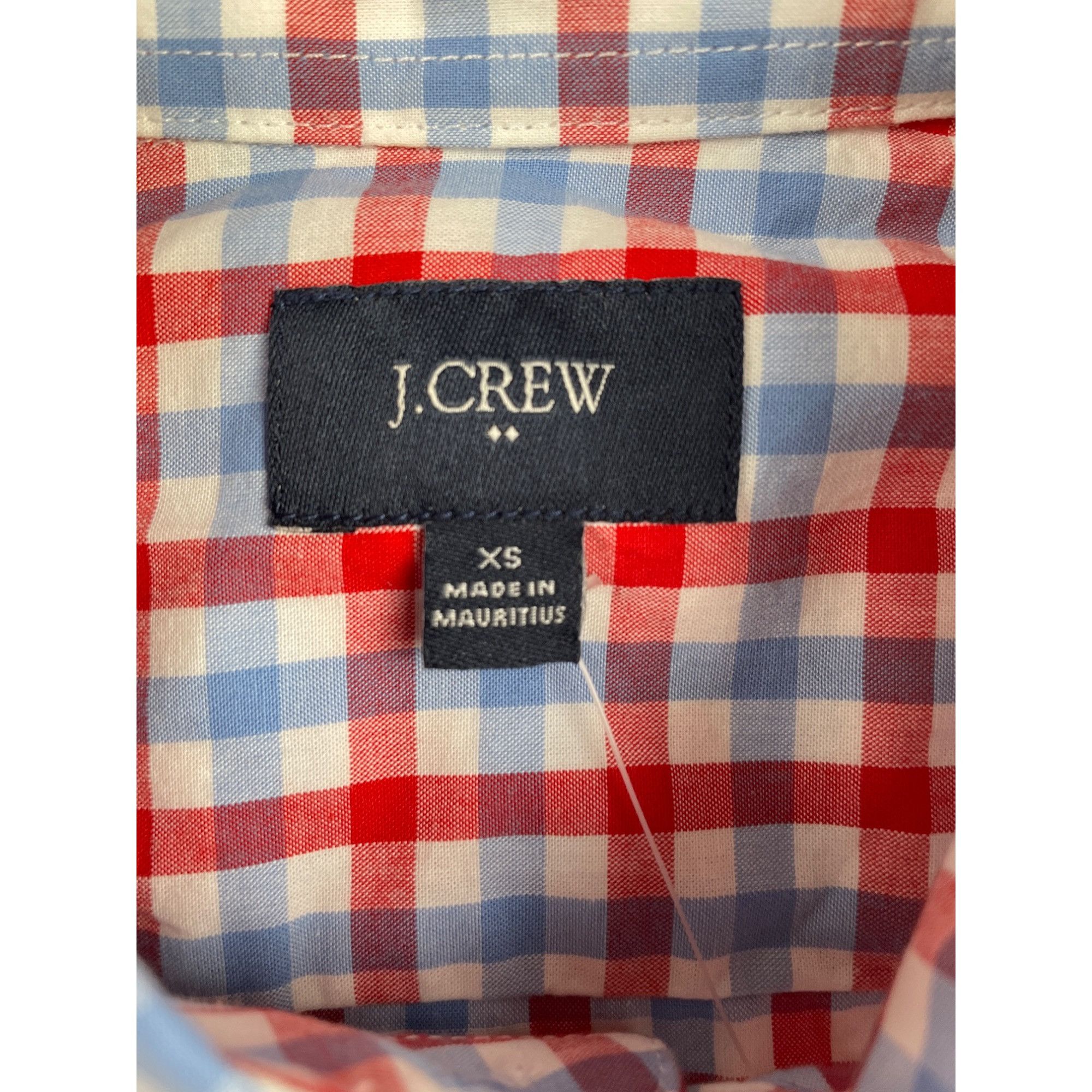 Other J Crew Men's Red/White/Blue Button up Shirt/Long Sleeves Siz Size US XS / EU 42 / 0 - 4 Thumbnail