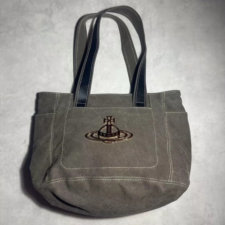 Vivienne Westwood Vivienne Westwood size os Gray and green perforated Saturn Size ONE SIZE - 1 Thumbnail