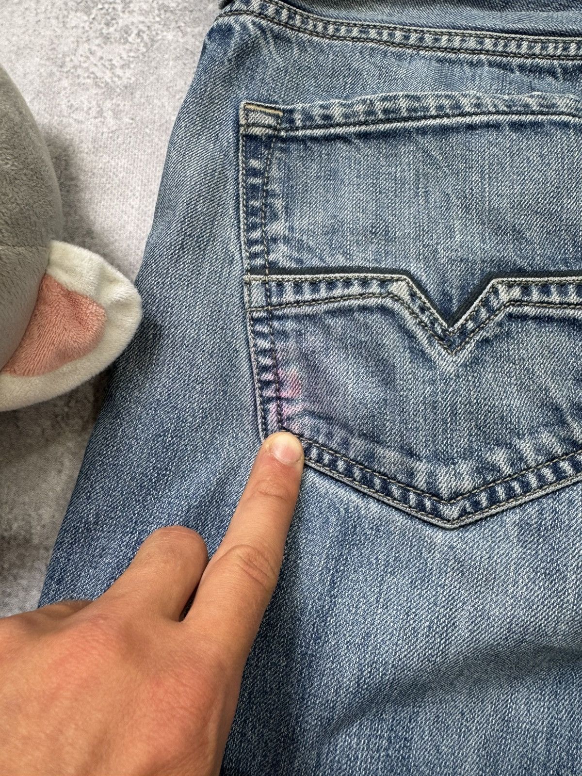 Diesel Y2K Distressed Diesel Jeans Baggy Size US 36 / EU 52 - 4 Thumbnail