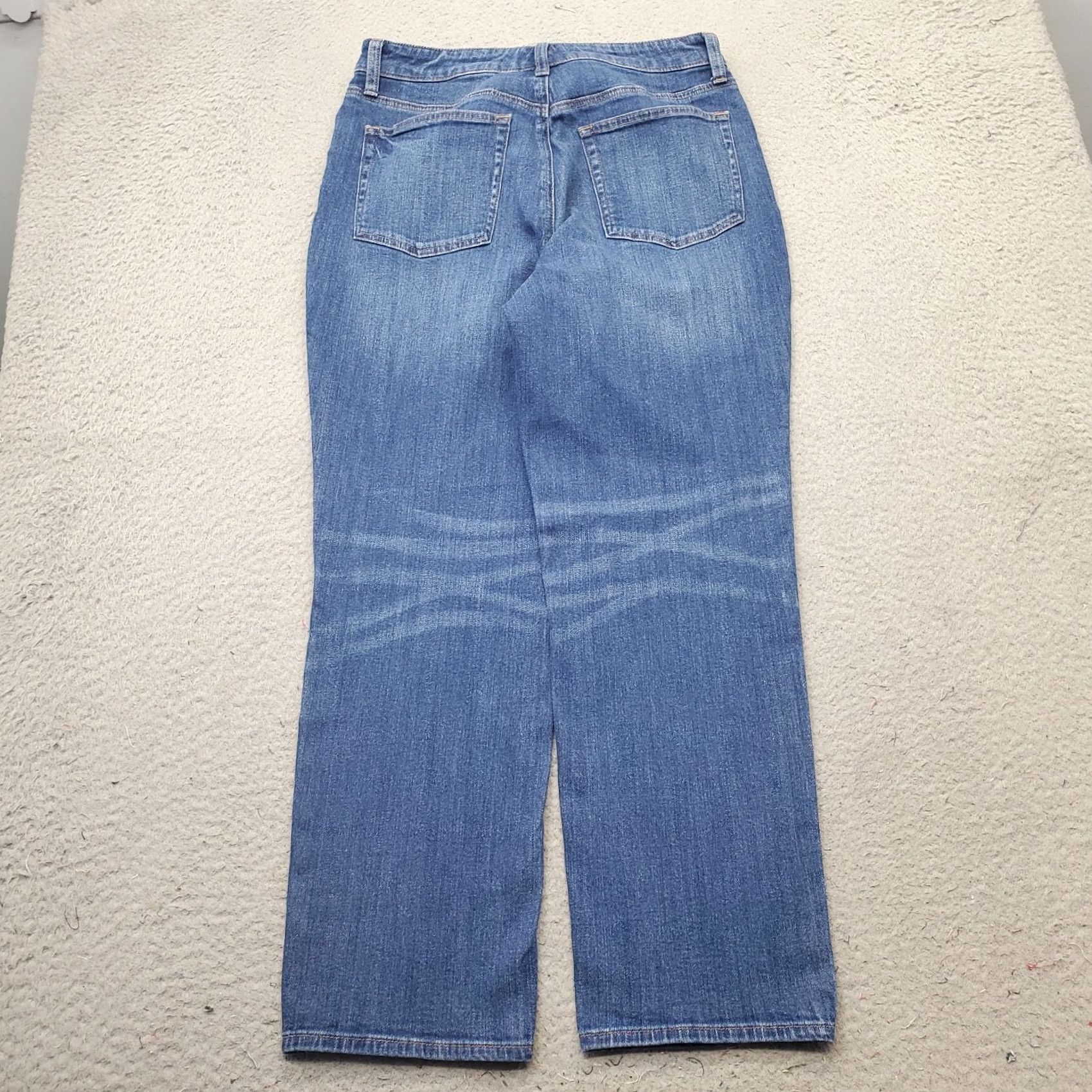 Talbots Talbots Modern Ankle Jeans Womens 6 Blue Denim Medium Wash Streetwear Grunge Jeans Women's 6 Blue Talbots Denim Size 28" / US 6 / IT 42 - 2 Thumbnail