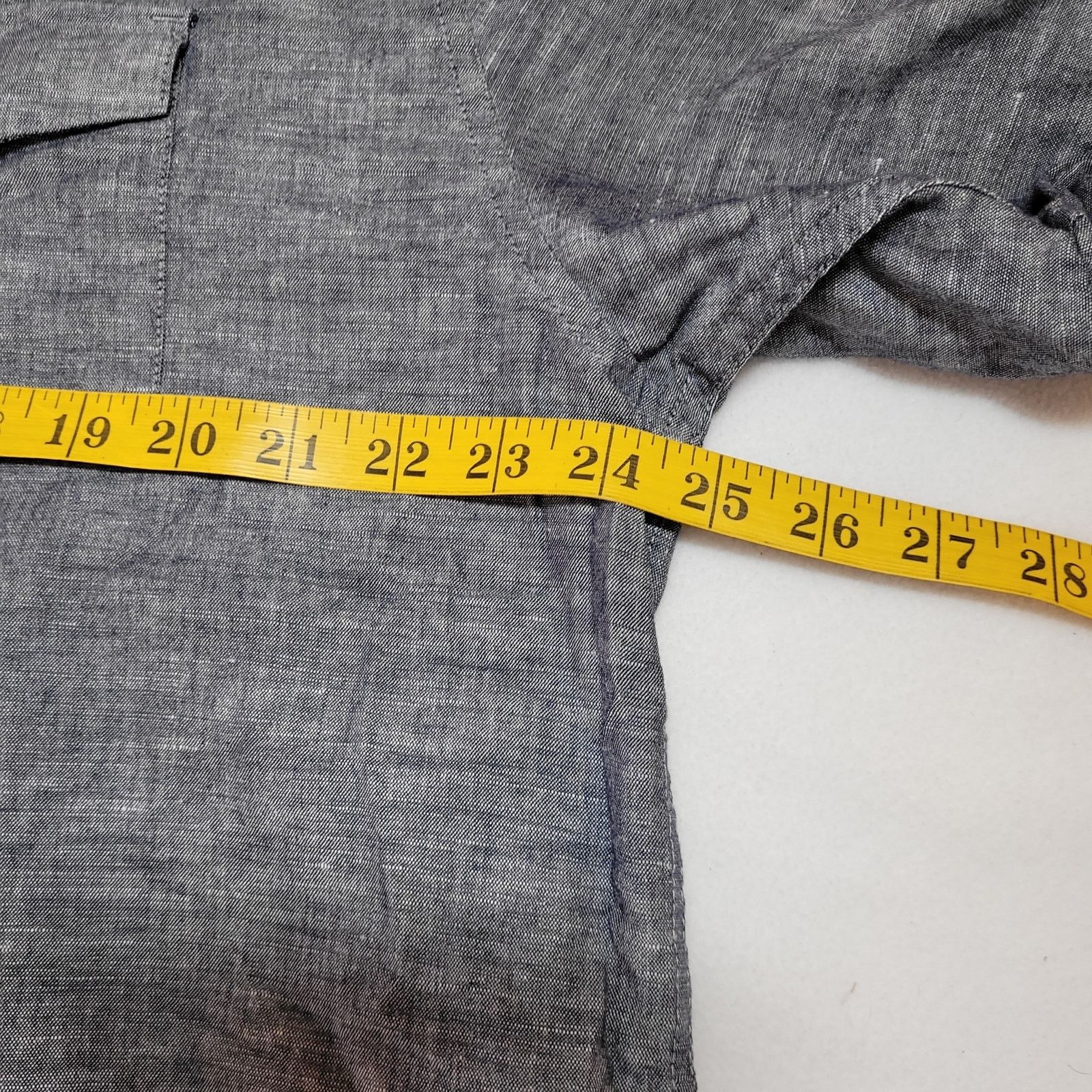 Other Cafe Luna Mens Casual Button Front Shirt XL Linen Blend Size US XL / EU 56 / 4 - 3 Thumbnail