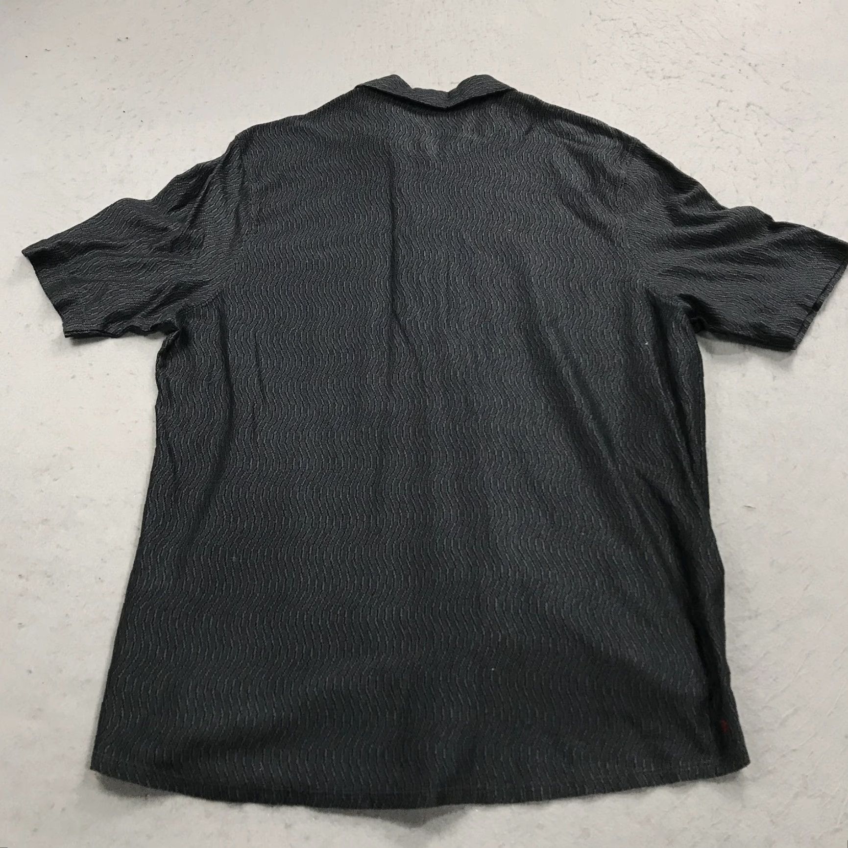Vintage VINTAGE Jhane Barnes Shirt Mens XL Black Camp Collar Abstract Mercerized 90s Size US XL / EU 56 / 4 - 6 Thumbnail