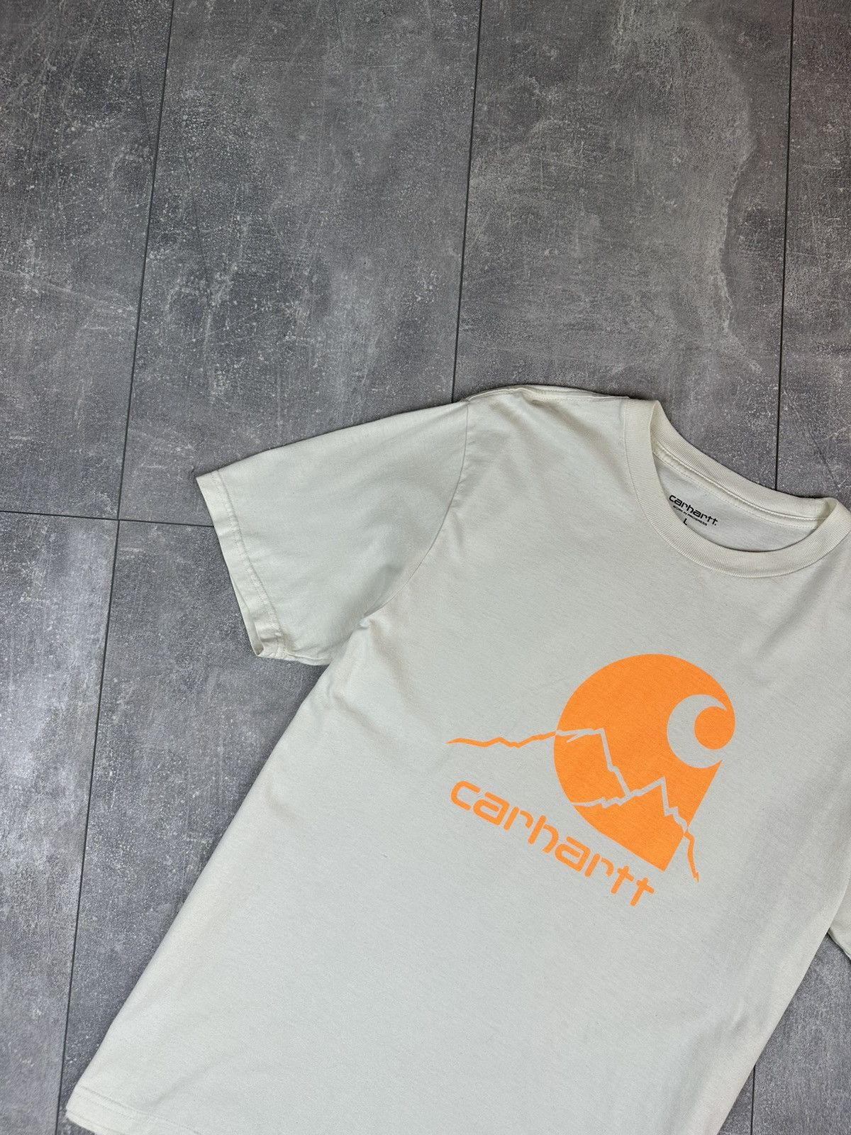 Carhartt Carhartt Outdoor Life Overprint Logo T-Shirt Size US L / EU 52-54 / 3 - 4 Thumbnail