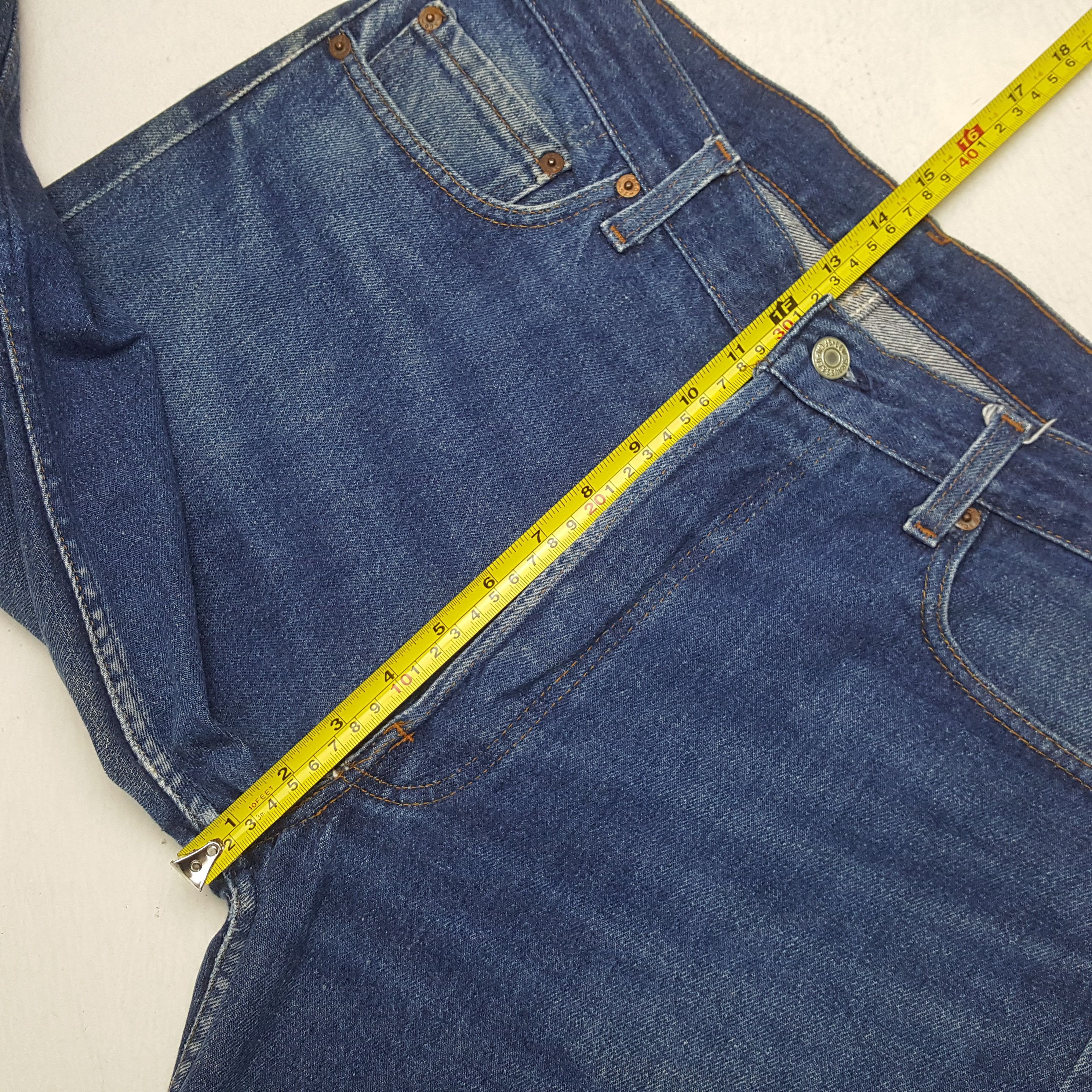 Levi's Vintage Levi's 505 American Brand Blue Jeans RR15 Size US 34 / EU 50 - 8 Thumbnail