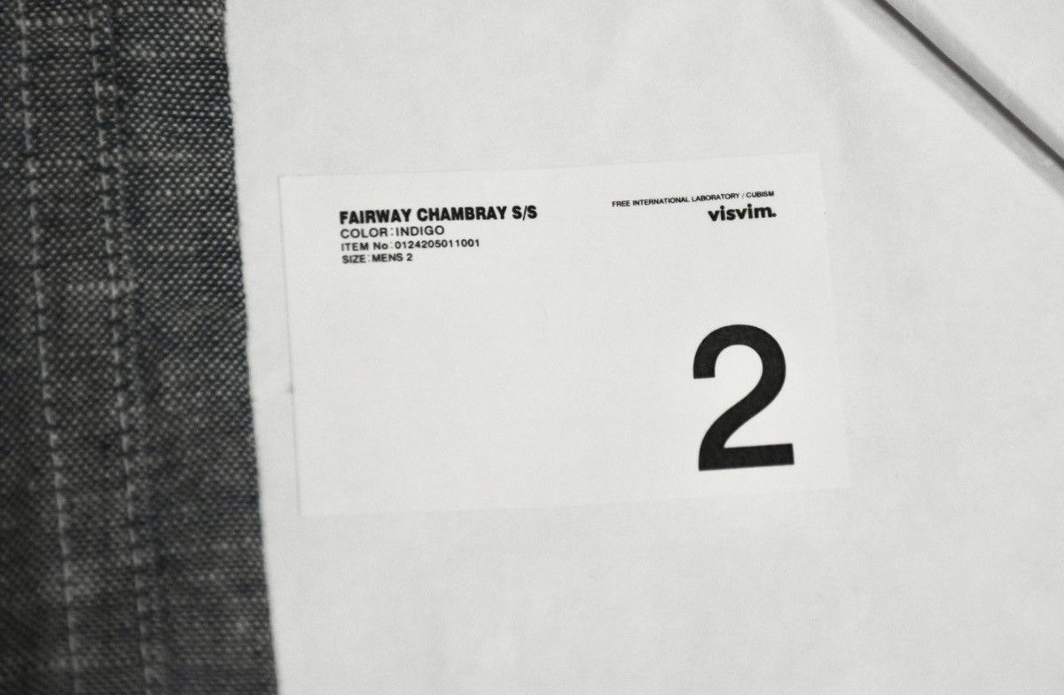 Visvim Visvim 24aw Fairway Chambray Shirt size2 Size US M / EU 48-50 / 2 - 11 Thumbnail