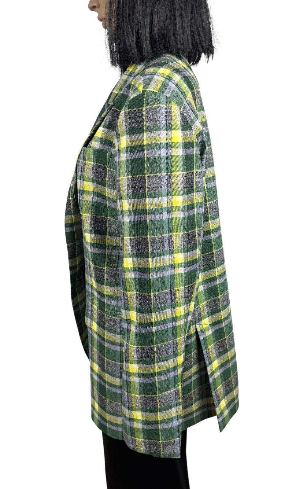 Other Gasanova Plaid Blazer Wool-Viscose One size Size ONE SIZE - 5 Thumbnail