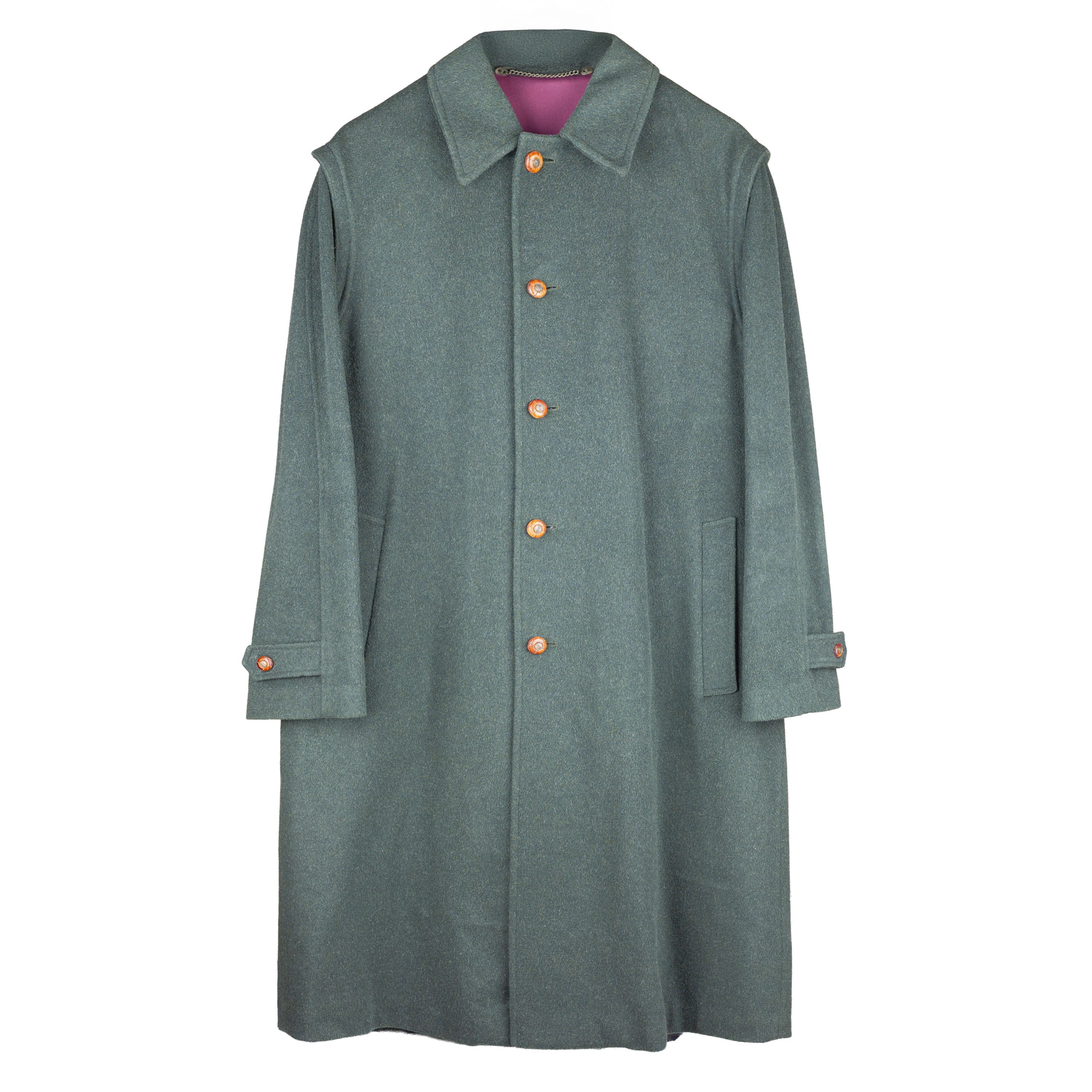 Yves Saint Laurent Yves Saint Laurent Sport Original Tiroler Loden Wool Coat Size US XL / EU 56 / 4 - 1 Thumbnail