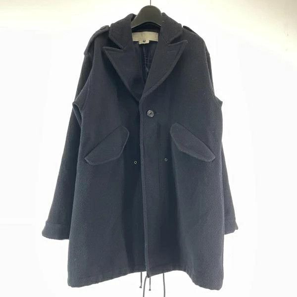 Comme des Garcons Coat Heavy Outwear Wool Size US S / EU 44-46 / 1 - 1 Thumbnail