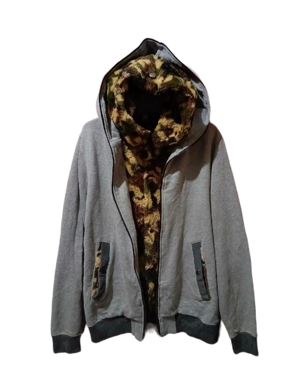 ILL's - Hoodie double layer Flecce Camo Mohair