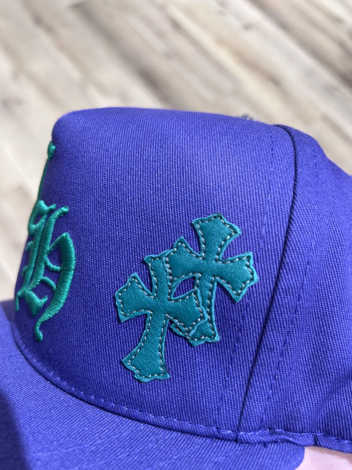 Chrome Hearts Chrome Hearts Cross Patch CH Hat Size ONE SIZE - 3 Thumbnail
